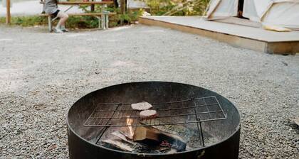 Northern Bruce Peninsula Glamping: Luxurious Pet-Friendly Bell Tent near Tobermory, Canada