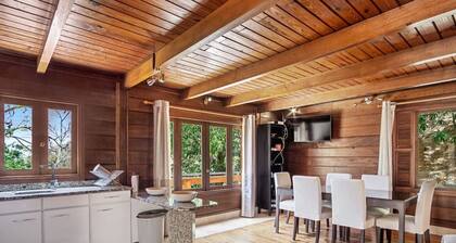 Authentic chalet—quiet, peaceful, and in a great location