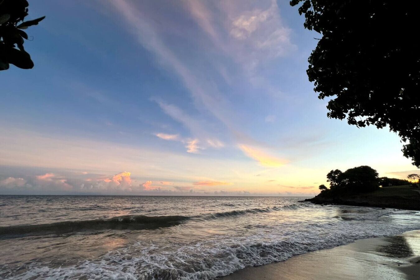 靠近海滩