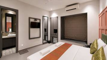 Classic Double Room | Premium bedding, blackout drapes, soundproofing, iron/ironing board