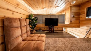 TV - Rustic Tiny Home near Garden of the Gods, Perfect for a Weekend Getaway from Colorado Springs (Woodland Park)