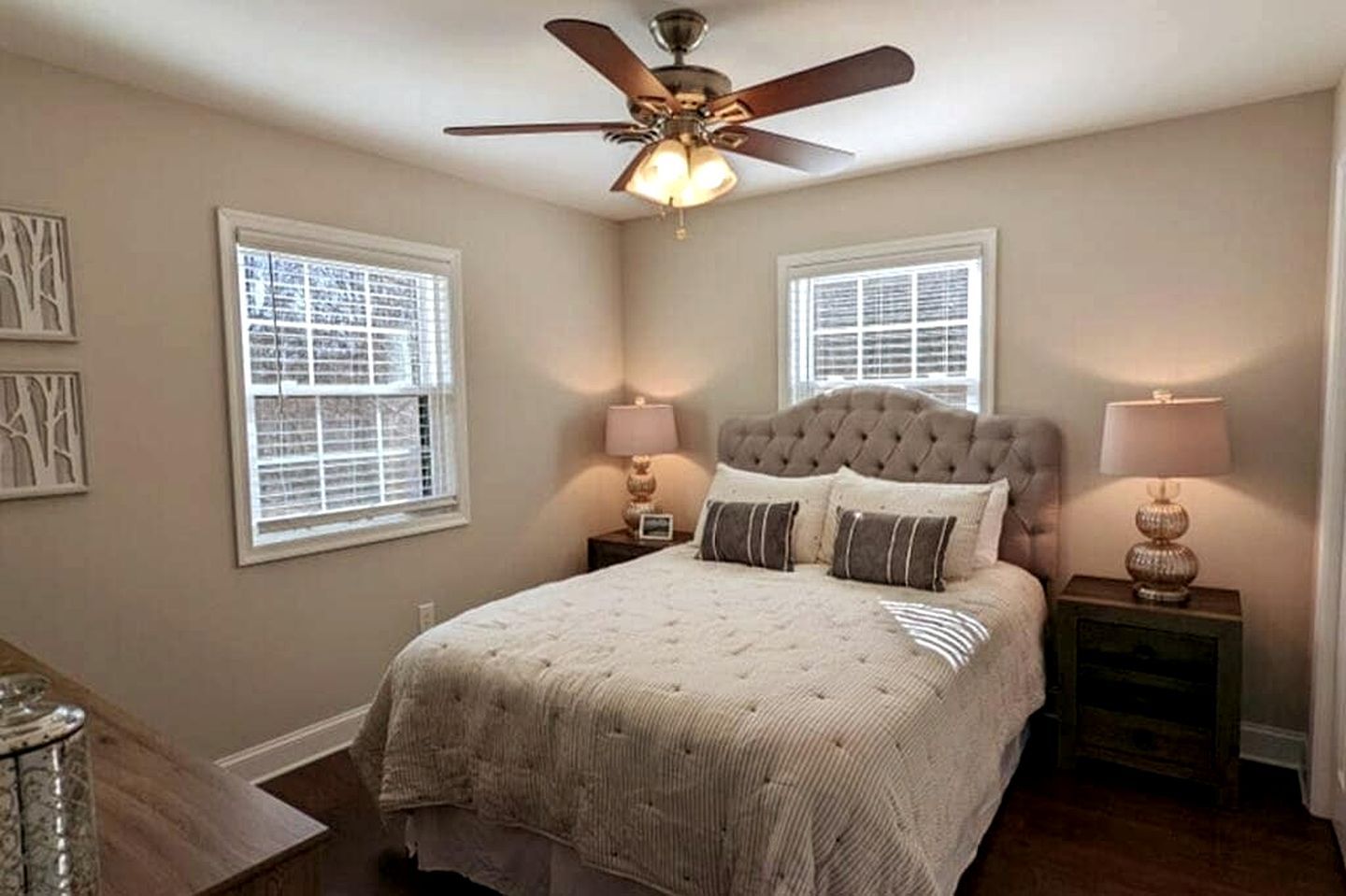 5 bedrooms, iron/ironing board, travel crib, WiFi