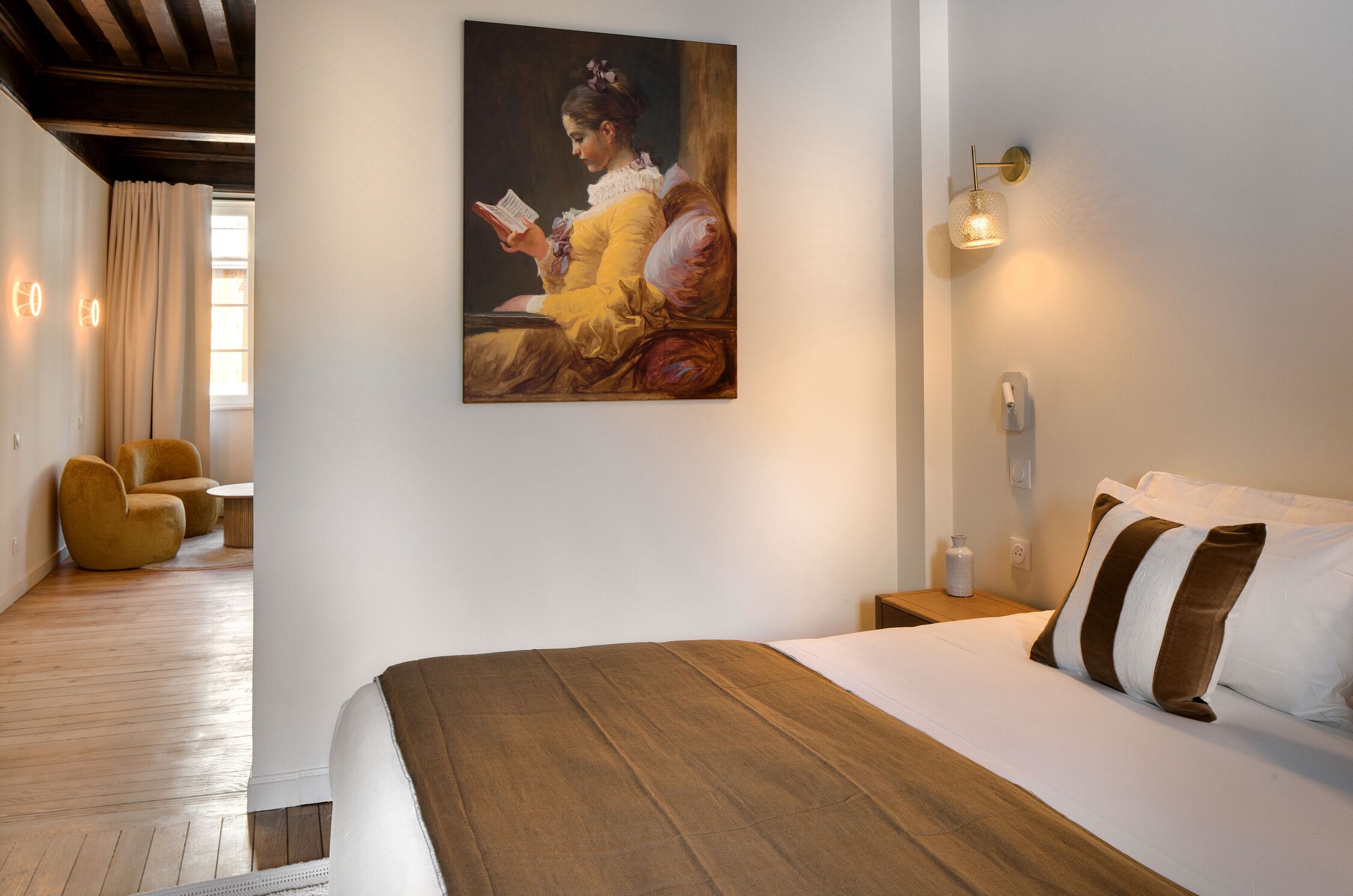 Literie de qualité supérieure, minibar, coffres-forts dans les chambres