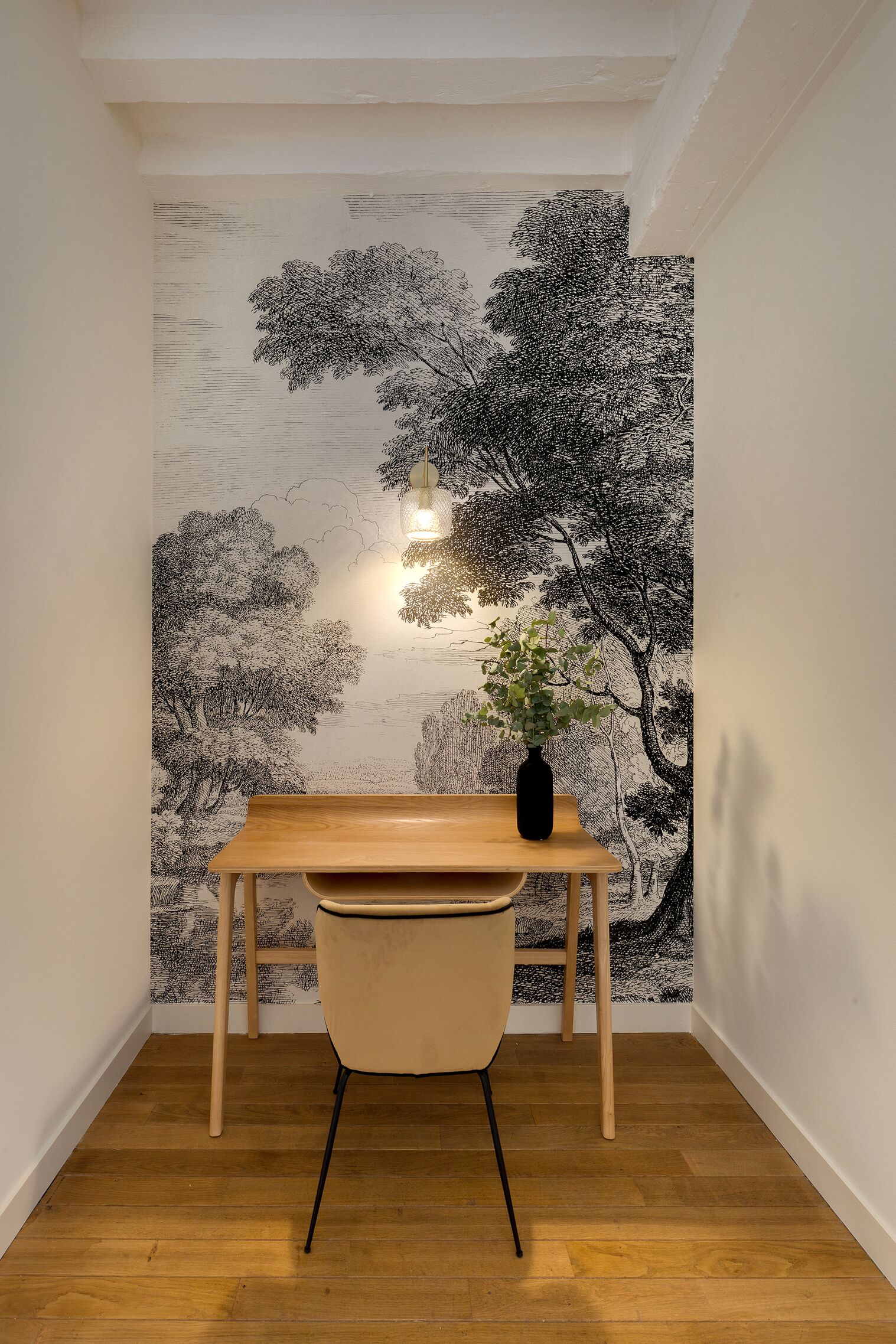 Kahden hengen deluxe-huone, näköala puutarhaan | Sisätilat