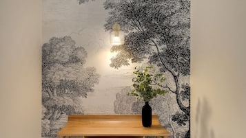 Kahden hengen deluxe-huone, näköala puutarhaan | Sisätilat