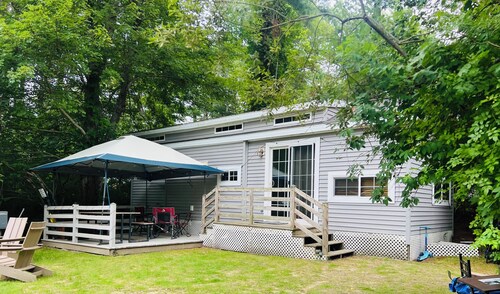 Cozy 2-bedroom cabin in campground