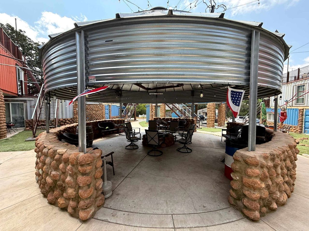 Outdoor dining