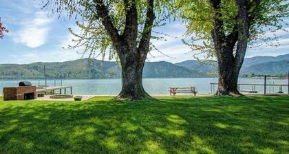 3BR Lakefront - Dock - Deck - Firepit - W&D