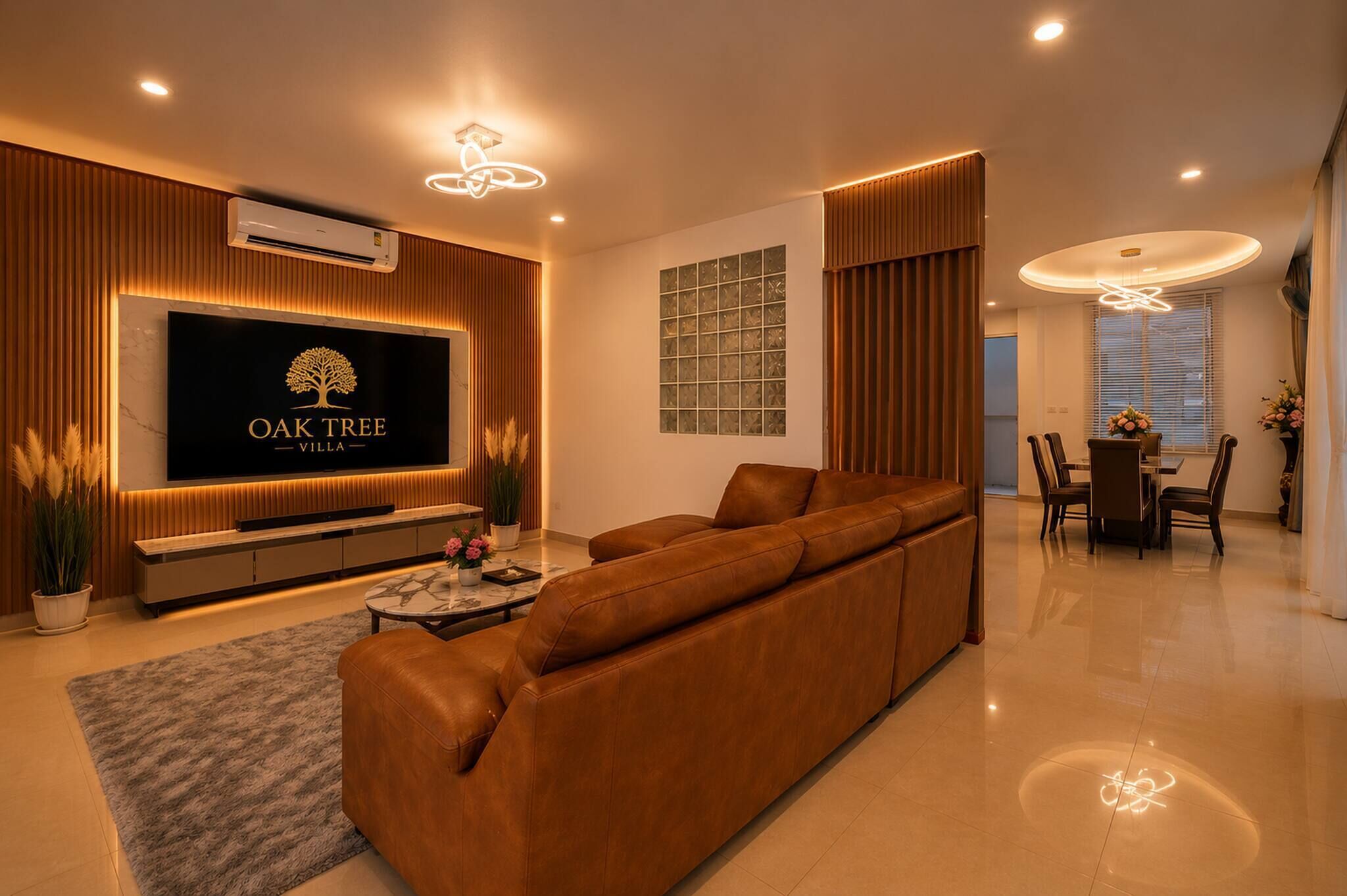 Villa, 4 Bedrooms, Accessible, Smoking | Living room | Books
