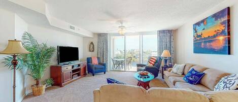 TV, video games, DVD player, offices