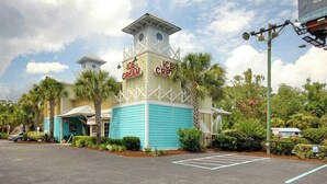 An ice cream shop with a distinctive tower and signage. - Tupelo Bay, Unit 1514 (Murrells Inlet)