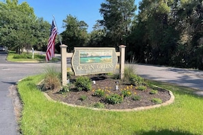A sign for Ocean Greens at 1500 Centum Dr. - Ocean Greens Unit D-402 (North Myrtle Beach)