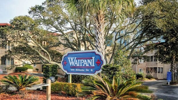Señal de Waipani en la calle Hillside Dr. número 609.