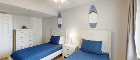4 bedrooms, iron/ironing board, travel crib, WiFi