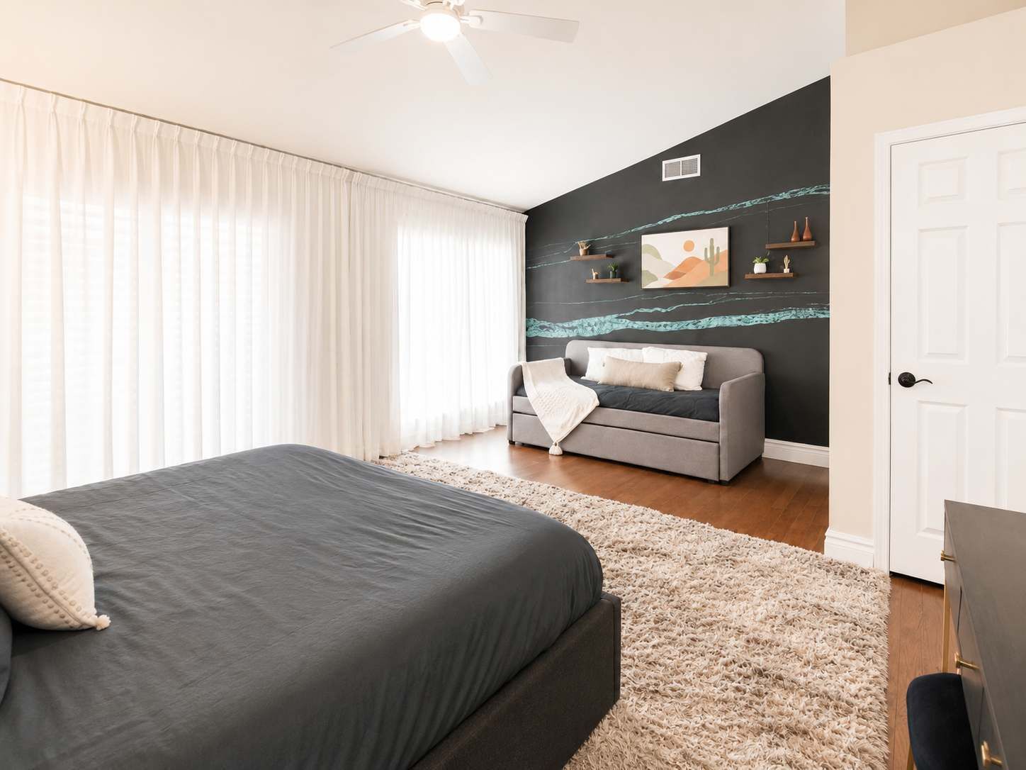 4 bedrooms, iron/ironing board, travel crib, WiFi