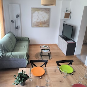 Living area - La Parenthèse - Sleeps 4 - 10 min from Obernai and Mont Sainte-Odile - Gîte Nature (Ottrott)