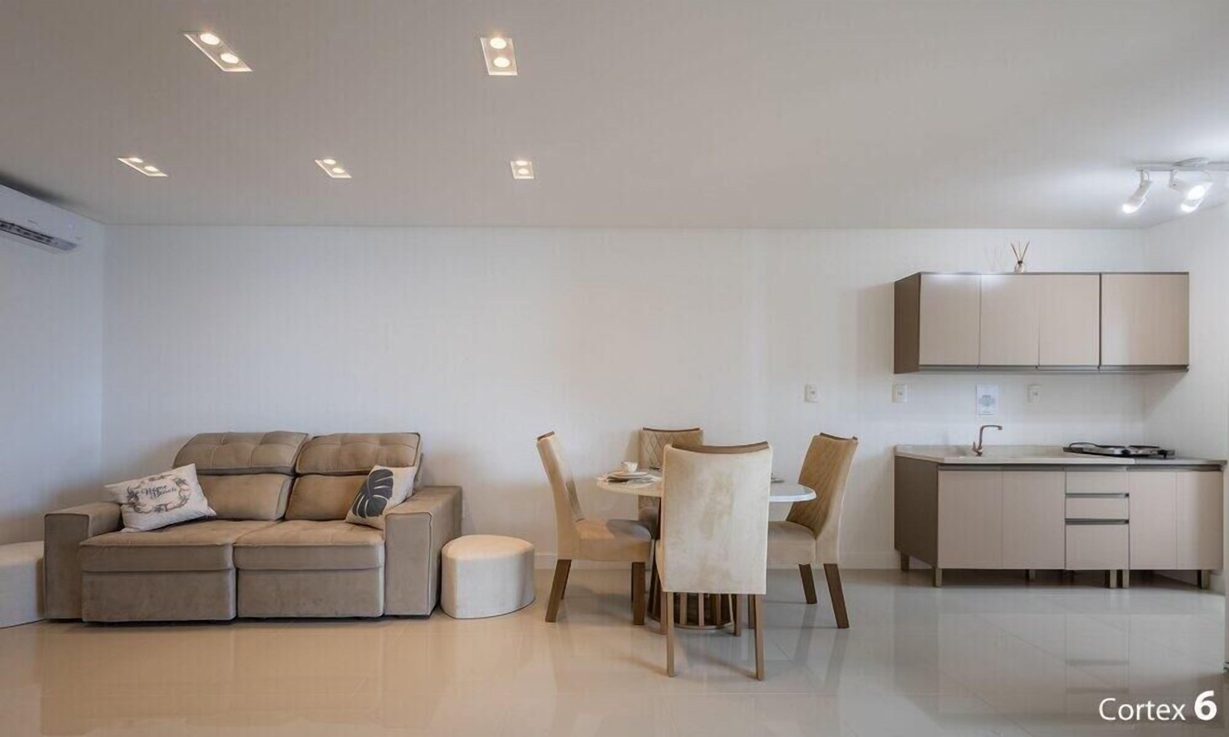 Basic Apartment | Living area | 40-inch Smart TV with digital channels