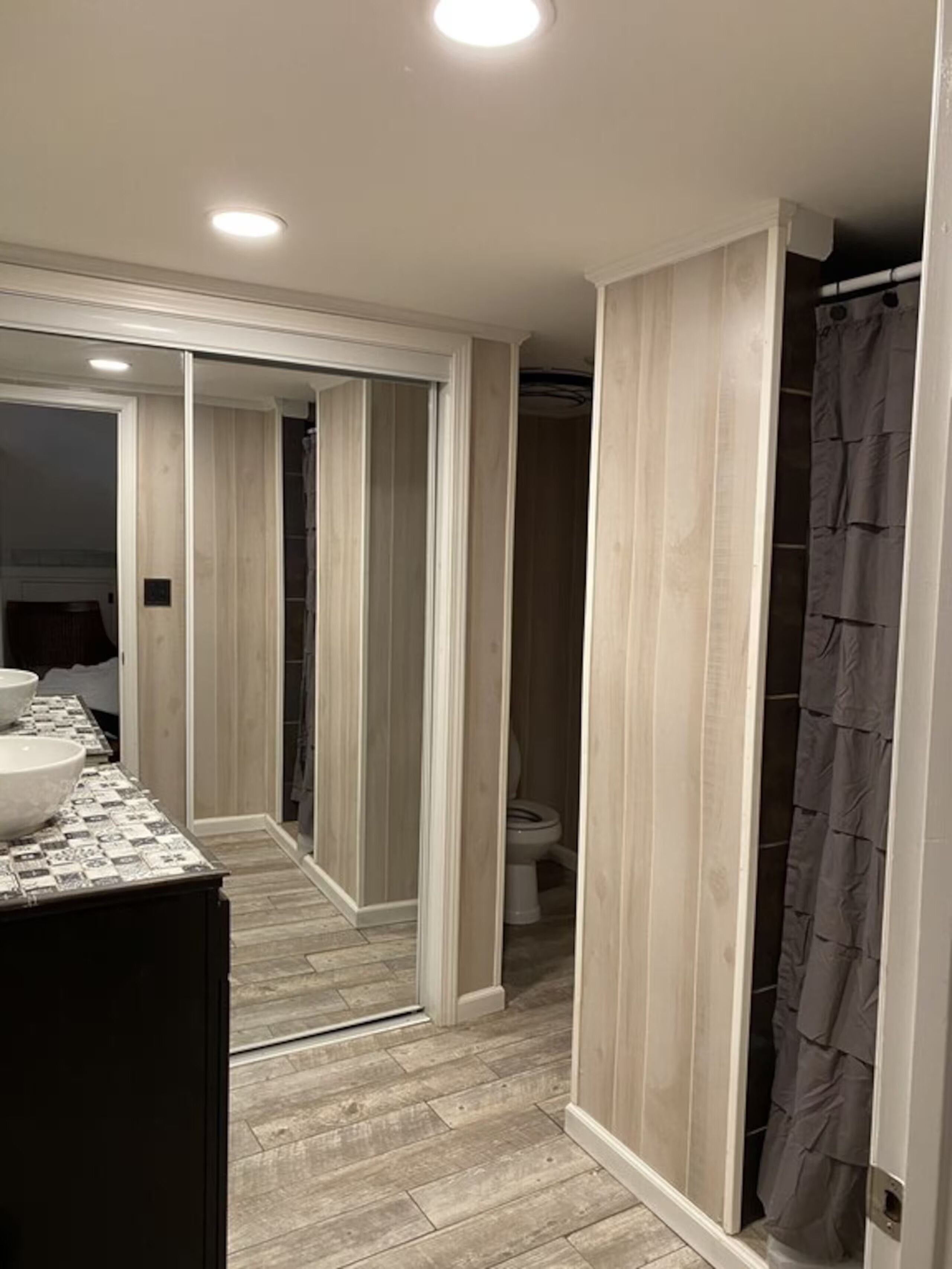 Towels, soap, toilet paper