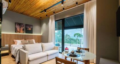 Loft Nevoa em Urubici com Vista Panoramica