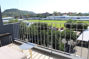 Apartment, 1 Schlafzimmer, barrierefrei, Raucher | Balkon
