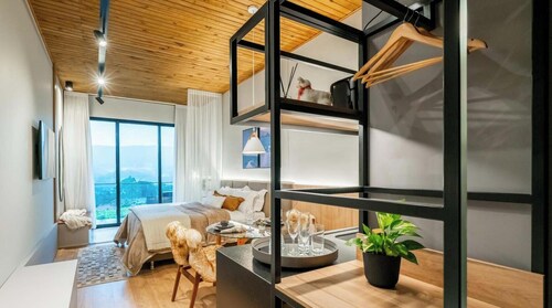 Loft Alvorada em Urubici com Banheira