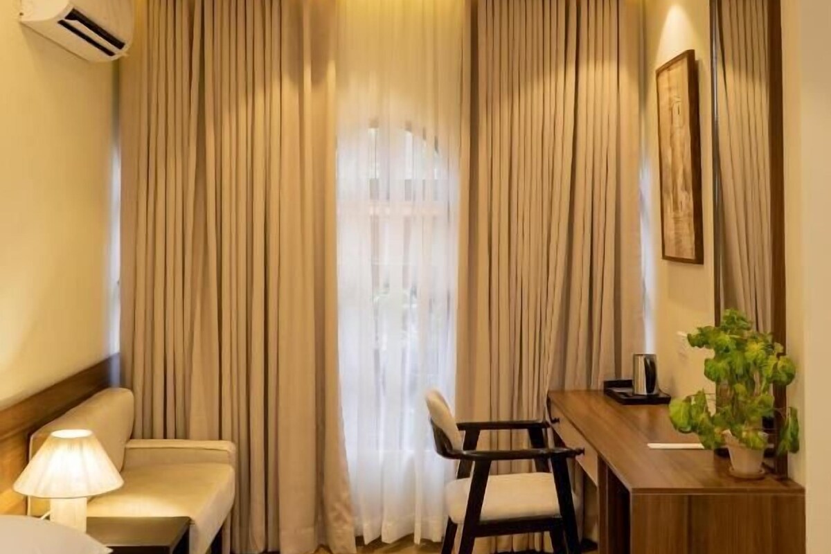 Habitación Deluxe doble, vistas al jardín | Wifi gratis