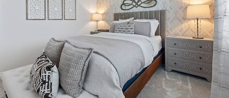 Iron/ironing board, WiFi, bed sheets