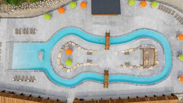 Indoor pool, outdoor pool