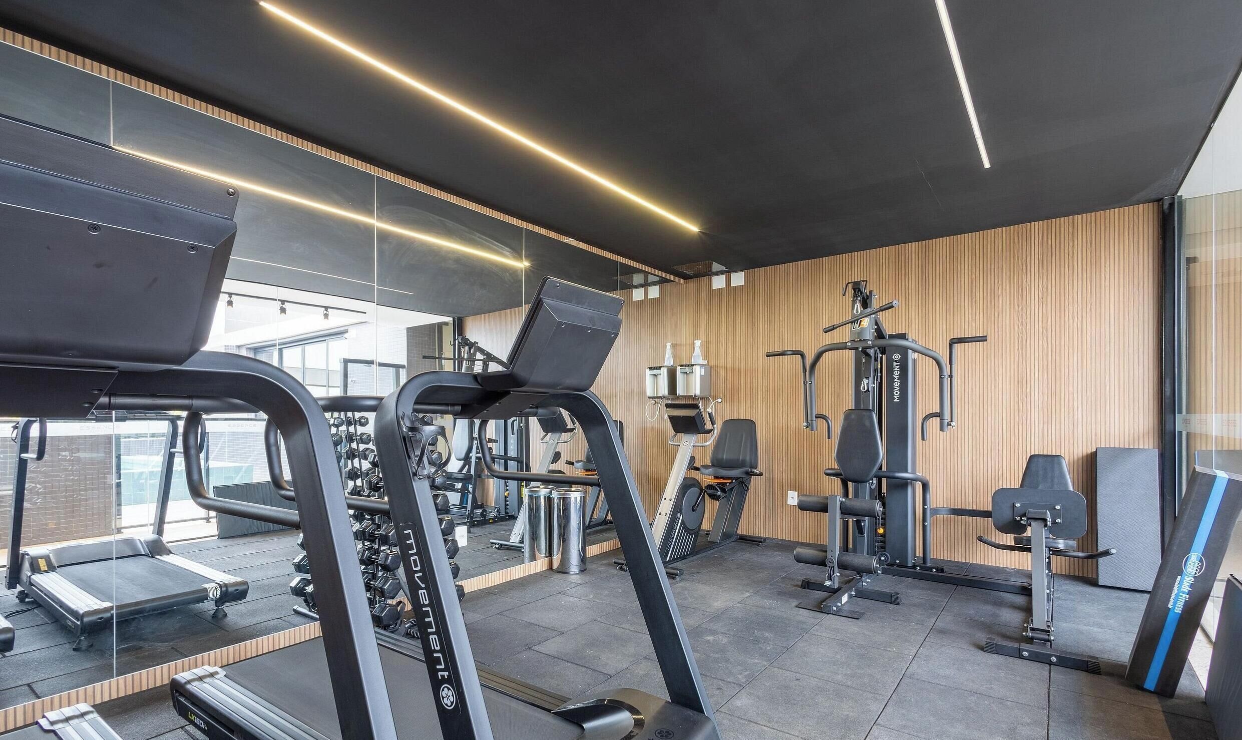 Apartamento básico | Sala de fitness