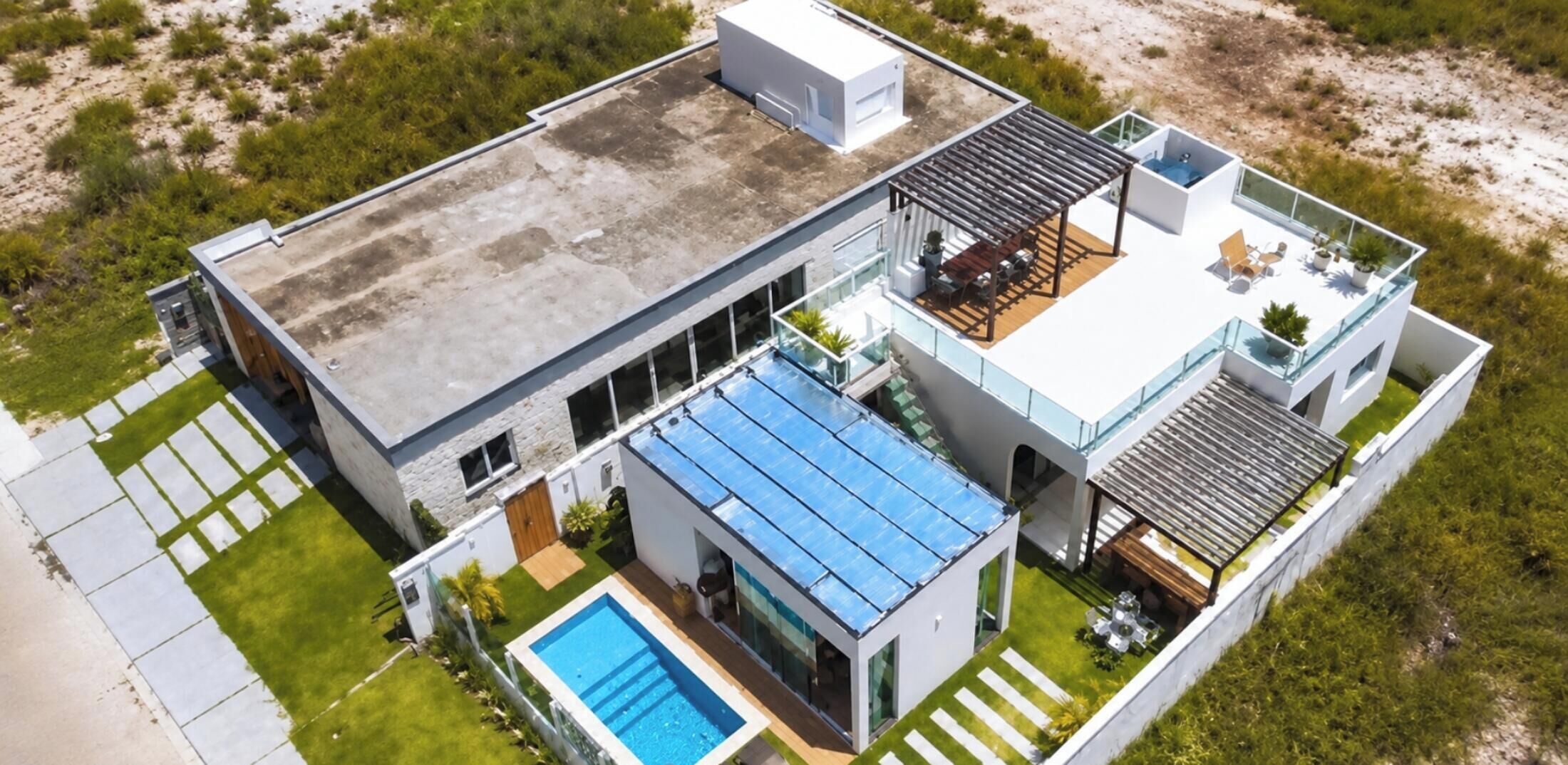 Aerial view