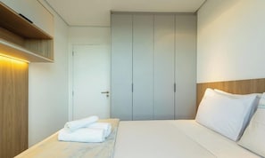 Apartamento básico | 2 quartos, Wi-Fi de cortesia