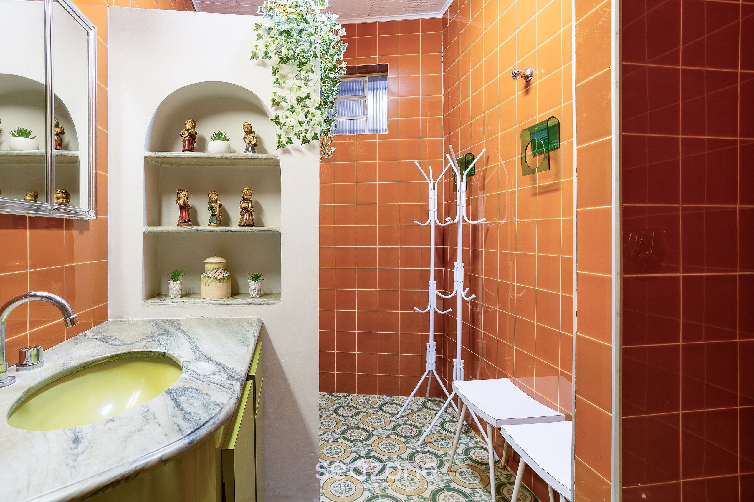 Apartamento básico | Banheiro | Chuveiro 