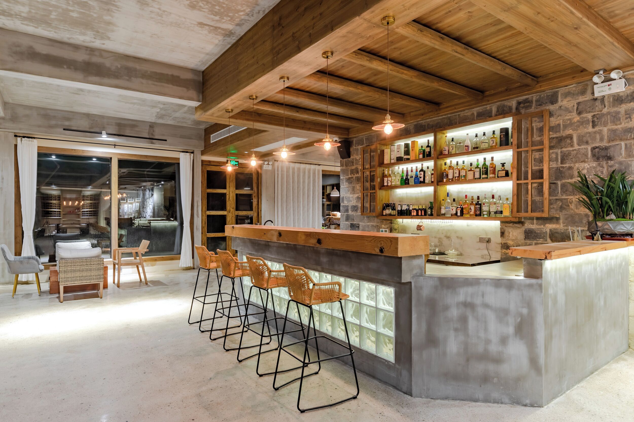 Bar (on property)