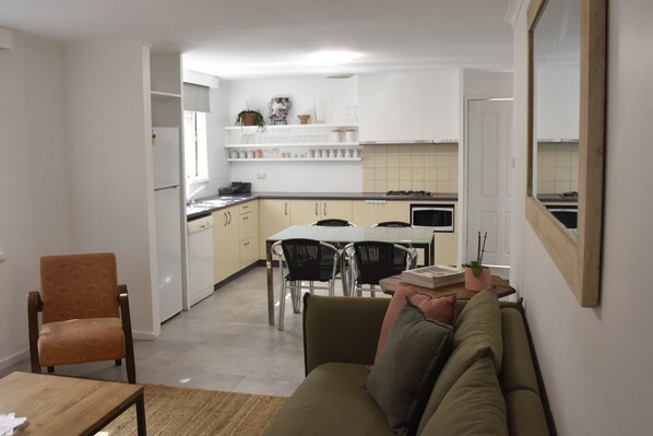 Living area - 2 Bed Apartment at the Historic Braidwood Hotel (Braidwood)