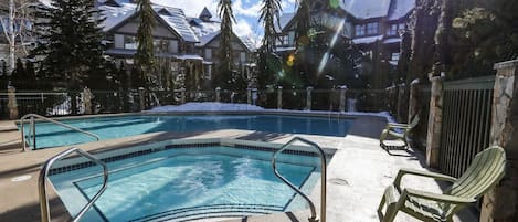 Una piscina climatizada