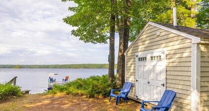 Private Waterfront Tiny Home with Beach, Kayaks, & Swim Raft - Damariscotta, ME