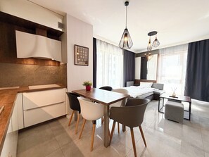 Dining - Bulwary Książęce Central Apartment (Wrocław)