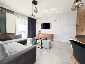 Living area - Bulwary Książęce Central Apartment (Wrocław)