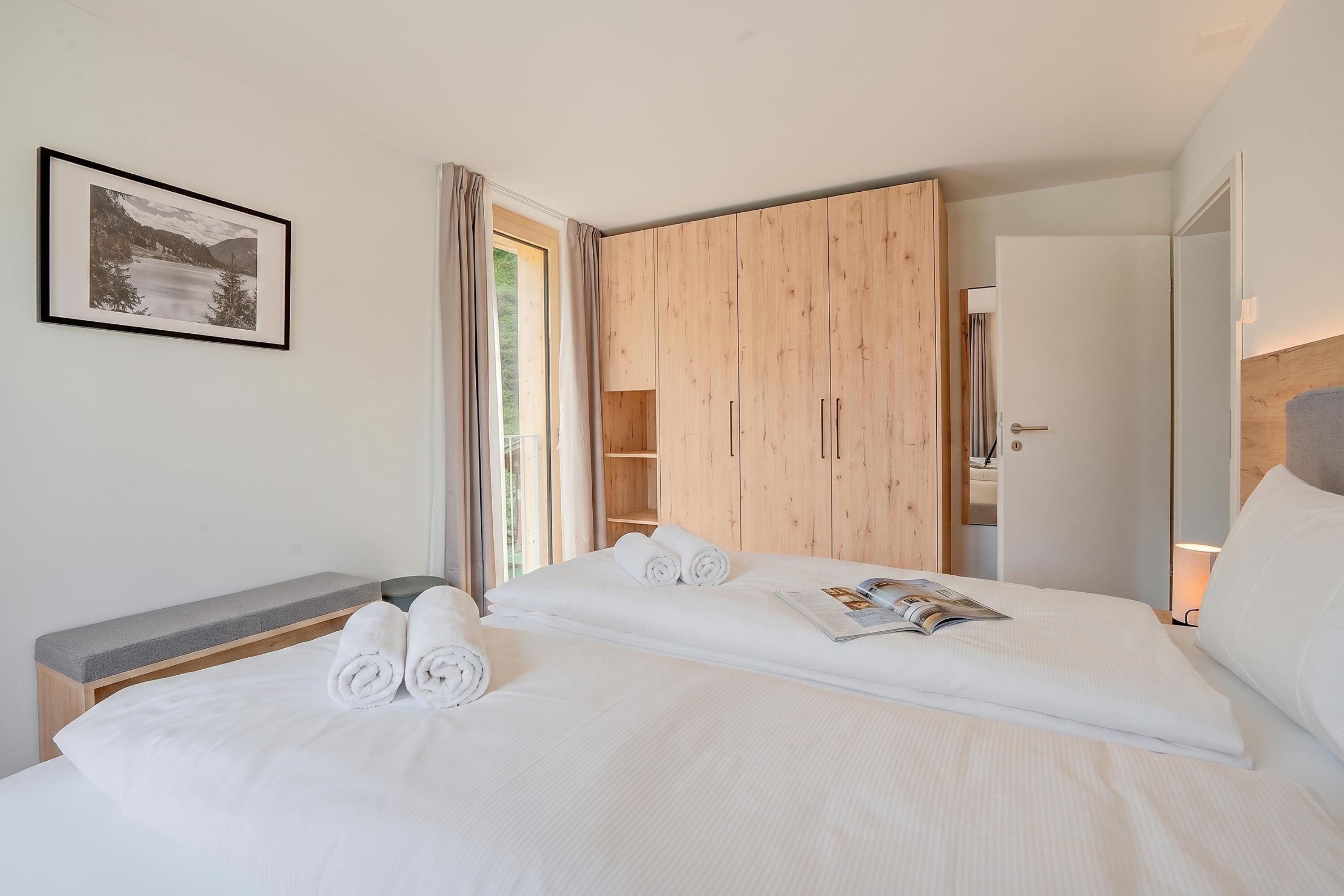 2 quartos, Wi-Fi de cortesia, roupa de cama