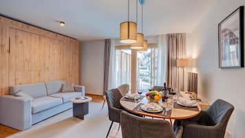 Living and dining room