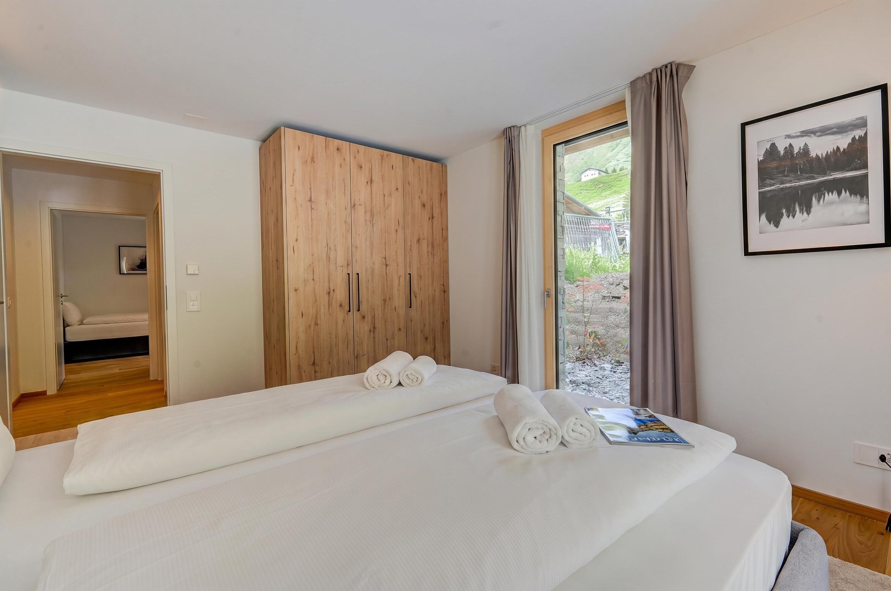 2 bedrooms, WiFi (free), bed sheets