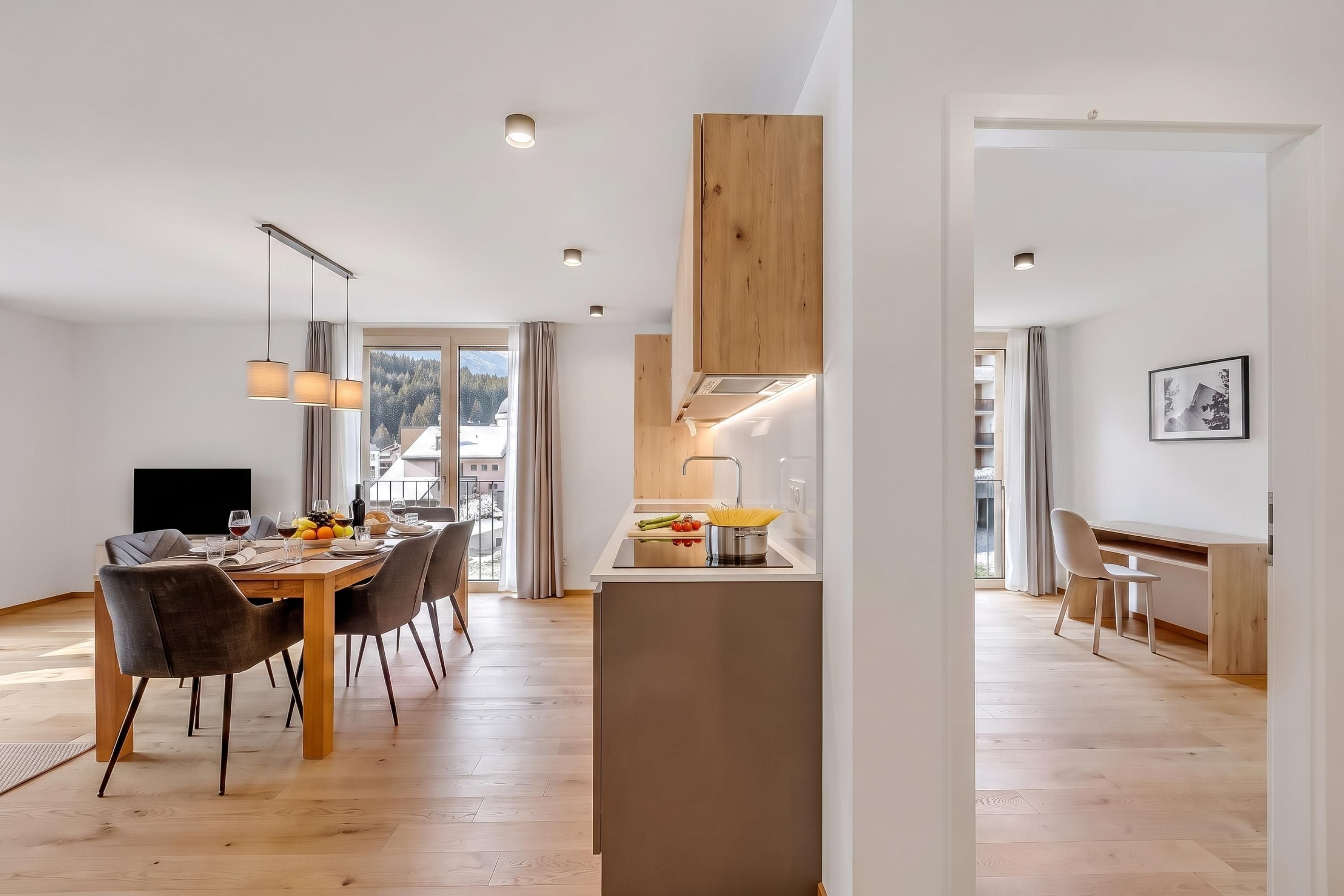 Cocina y comedor