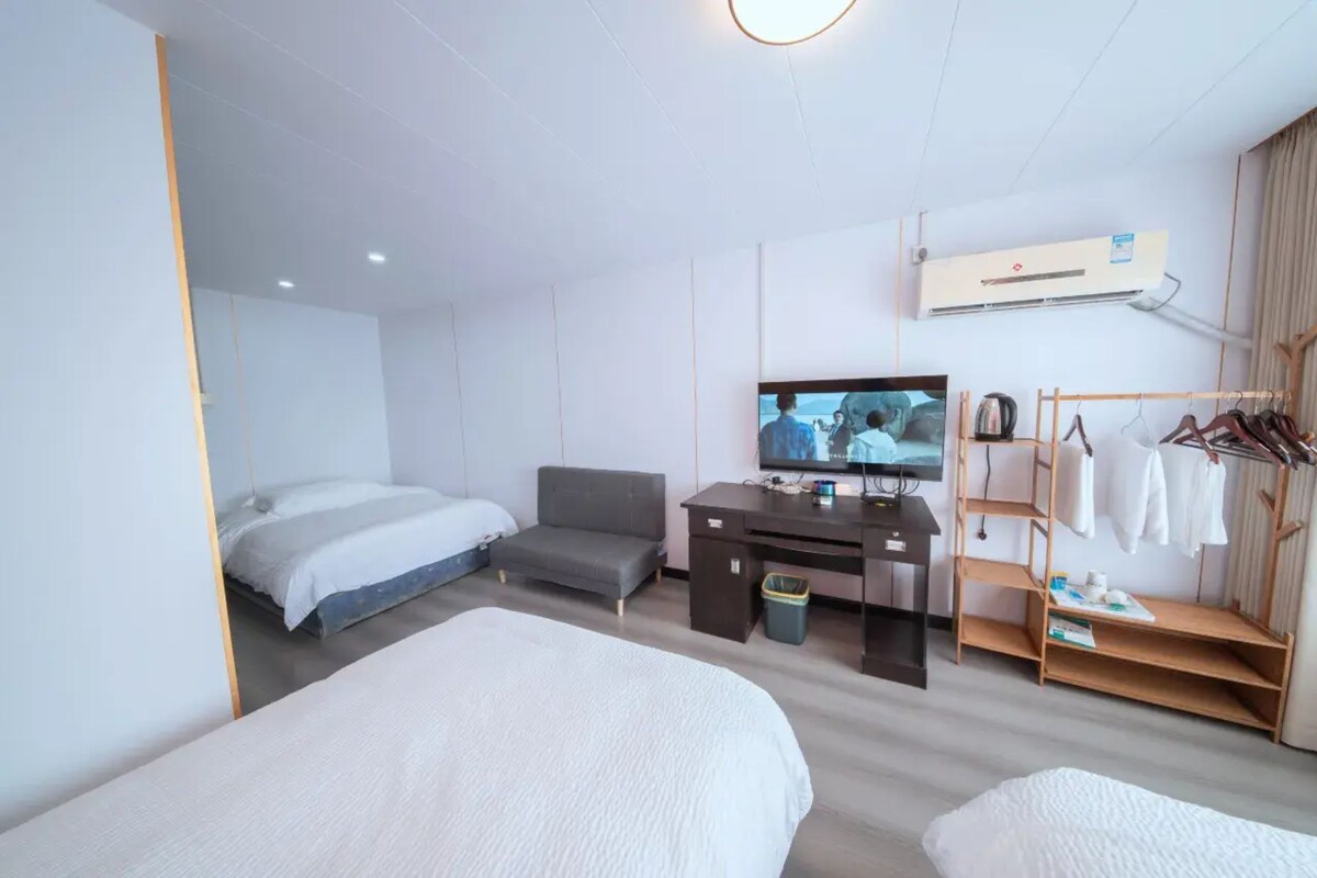 ห้องสแตนดาร์ดทริปเปิล | ผ้านวมขนเป็ด, Wi-Fi ฟรี, ผ้าปูที่นอน