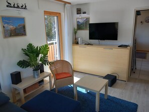Living area - Gstein E3 # 4-bed apartment, Bad, WC 4-bed apartment, Bad, WC by Interhome (Leukerbad)