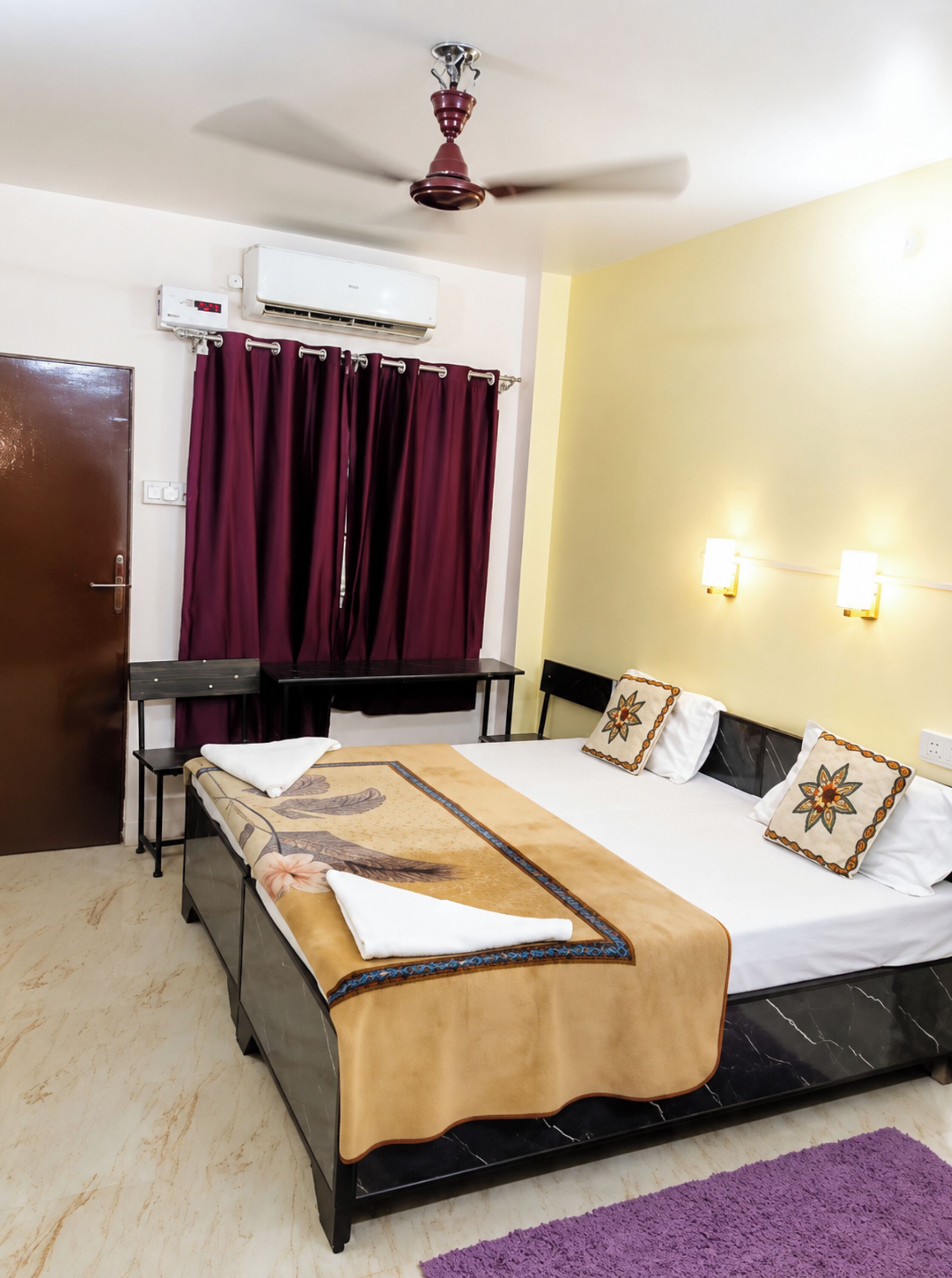 Deluxe Double Room, Multiple Beds, Air conditioning | View from room