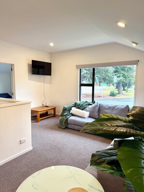 Living area - Snowfed House - perfect for 2 families or large groups | sleeps 9 (Methven)