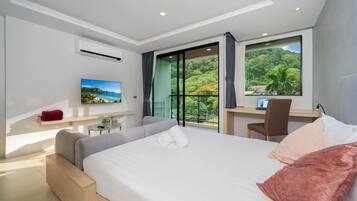 In-room safe, blackout curtains, iron/ironing board, free WiFi