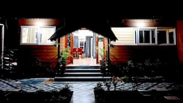 Front of property – evening/night