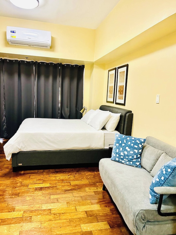 Room, 1 Bedroom, Accessible, Patio | 1 bedroom - Room-staycation Away From Home (Makati)