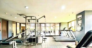 Kamer, 1 slaapkamer, toegankelijk voor mindervaliden, patio | Fitnessfaciliteiten